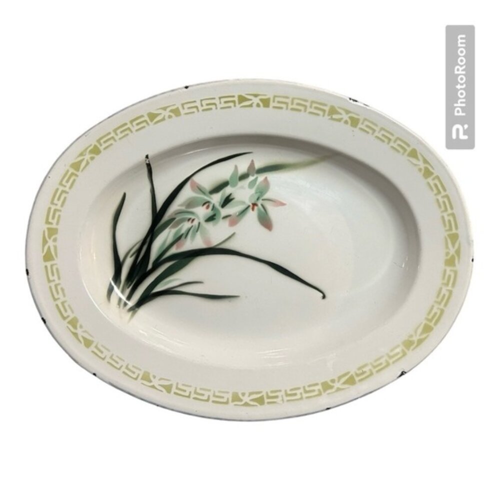 Vintage Y2K Unbranded Turtleneck Top Teal Paisley Western Print